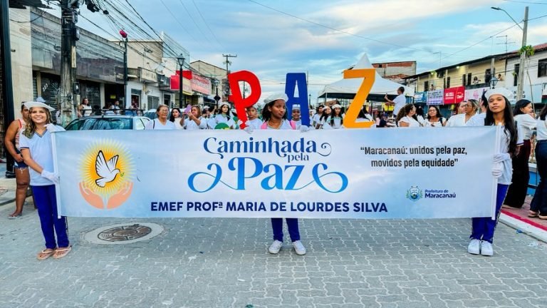 Maracanaú promove grande mobilização em defesa da paz e da equidade
