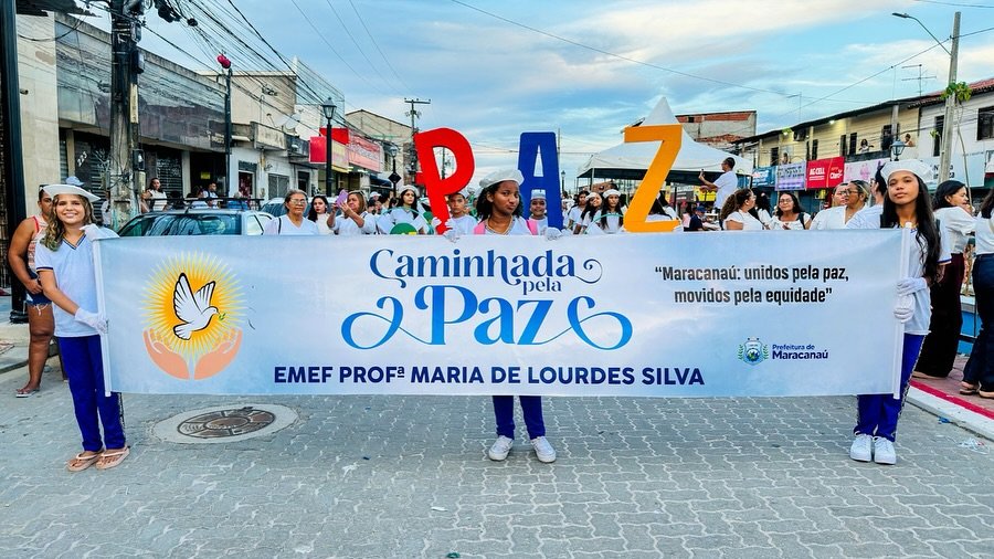 Maracanaú promove grande mobilização em defesa da paz e da equidade